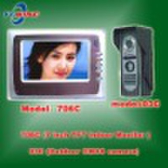 7" color video door phone