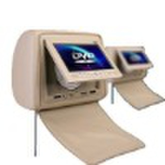 2x7" Car Headrest DVD player with Games