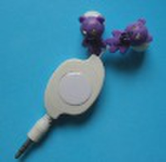 retractable earphone