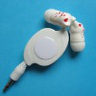 retractable earphone