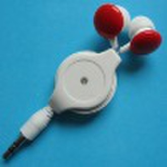 retractable earphone