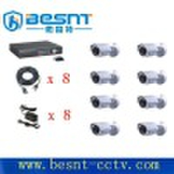 CCTV DVR mit 24pcs LED CCTV-Kameras