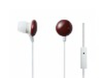 Ear Drops Chocolate Earphones With Microphone