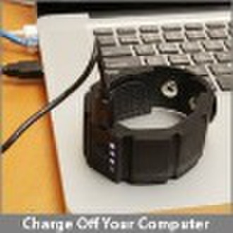 Universal Gadget Wrist Charger emergency charger