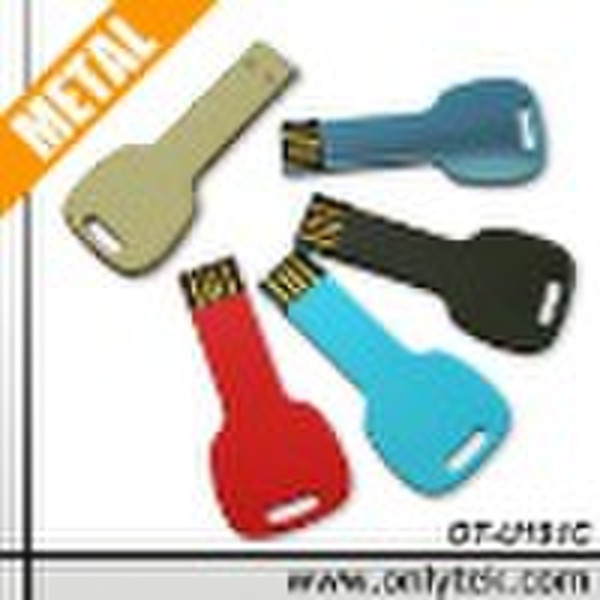 Top Seller!! Key shaped usb flash stick