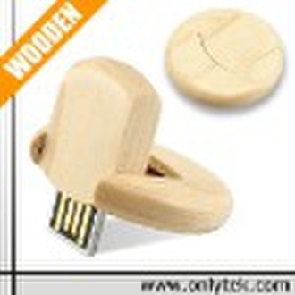 Swivel, Wooden case USB Stick