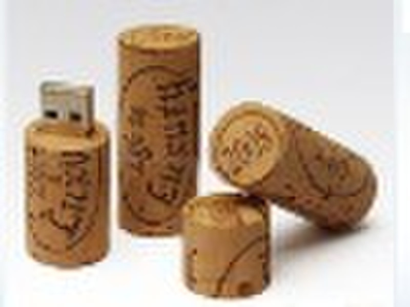 wine cork usb disk