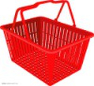Shopping plastic basket