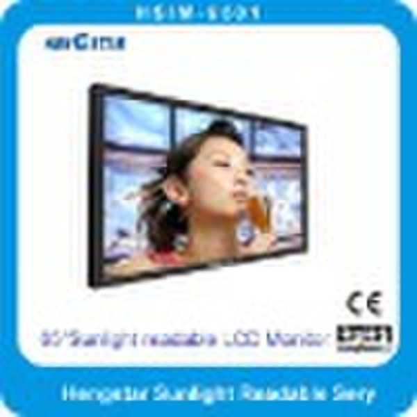 65 '' TFT LCD Sunlight Readable Monitor / Dis