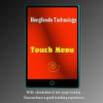 7 inch touch screen wi-fi electronic menu