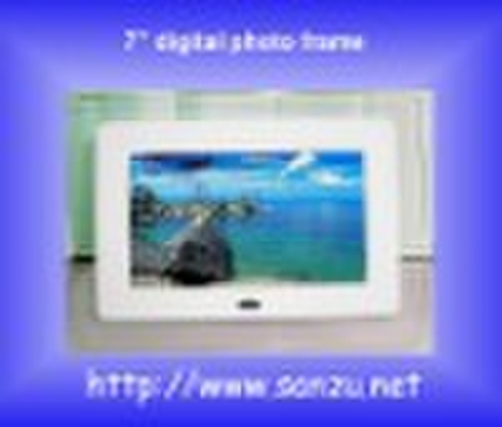 Digital photo frame, 7 inch digital photo frame, D