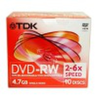 TDK DVD-RW4.7GB6Slim案