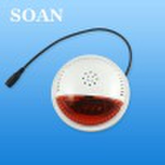 wireless siren with strobe ,wireless alarm , wirel