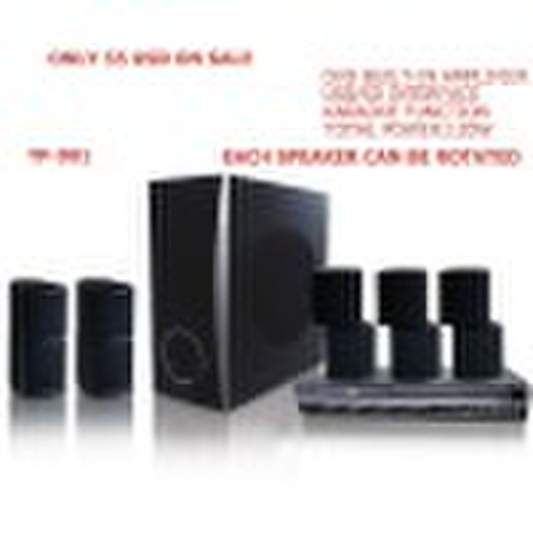 home theater 5.1 system With DVD