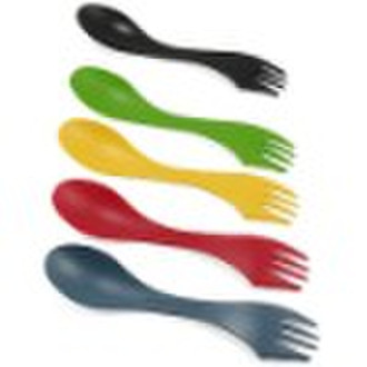 Kunststoff-camping spork