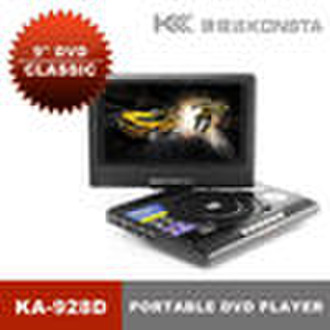 9 inch portable DVD player support ISDB or DVB
