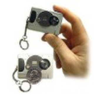 300K Pixels mini keychain digital camera