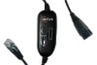 SC-100PQDRJ Plantronics Compatible Call Center Hea