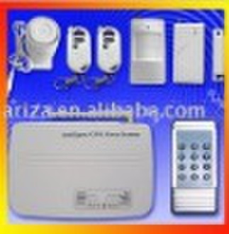 GSM alarm with SMS and remote controling function