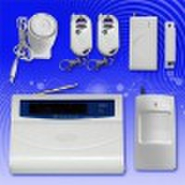 Wireless LCD GSM burglar alarm(AF-GSM3)