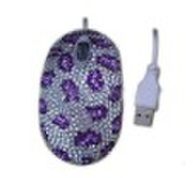 3D Optical computer mouse with diamond