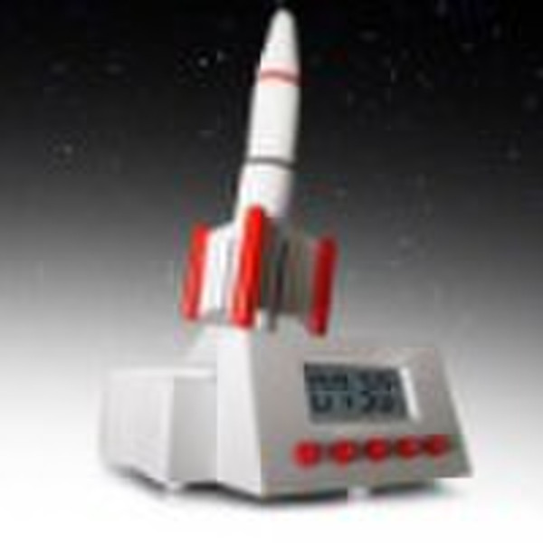 Rocket alarm clock