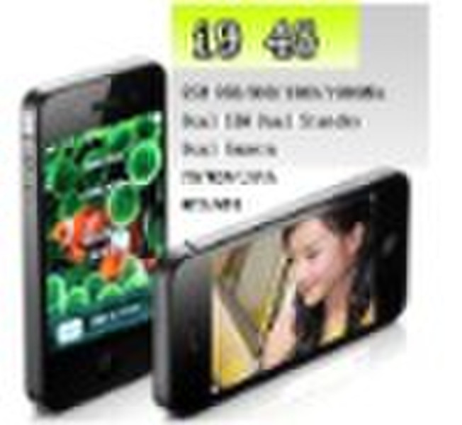 I9 4G GSM CELL PHONE with JAVA FM DUAL CAMERAS
