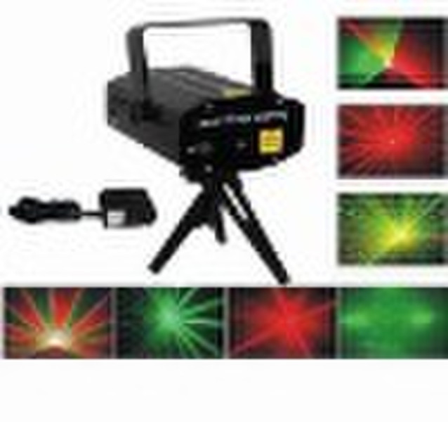 mini laser light D07 with green and red dots twink