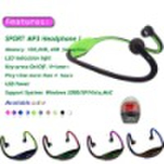 Sport mp3 headphone