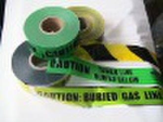 Underground detectable warning tape