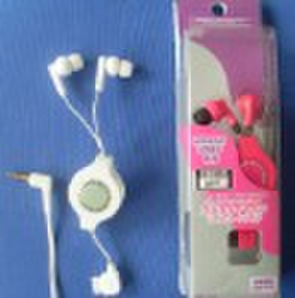 retractable earphone