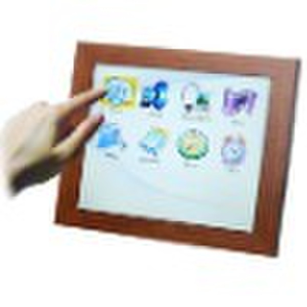 8 inch digital photo frame with touch screen