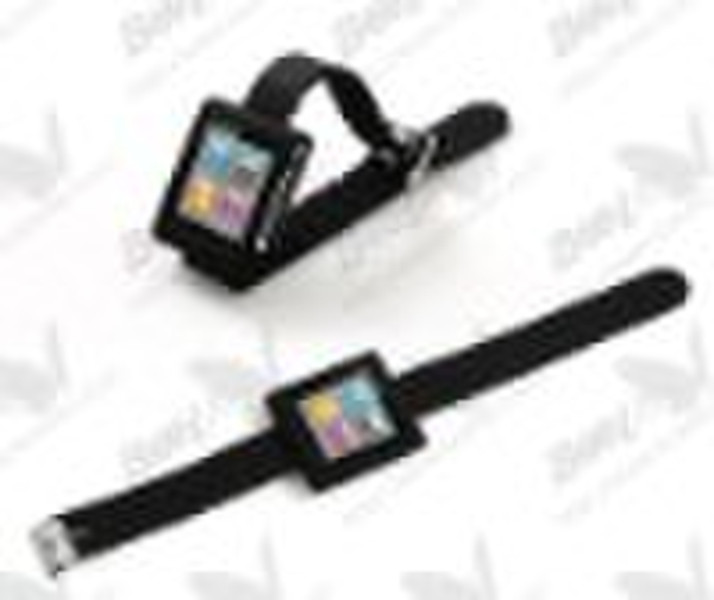 Silicone watch band for iPod Nano 6