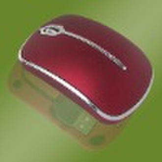 retractable optical mouse