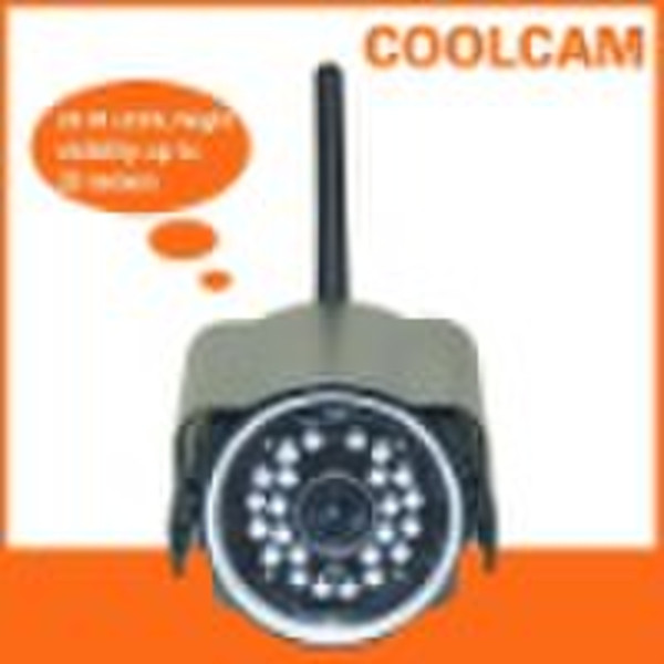 (NIP-006BW) Wireless-IR-IP-Kamera