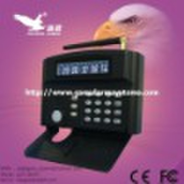 GSM alarm with LCD display & panic button