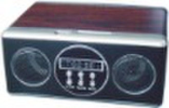 Портативный звуковой ящик с USD / SD и литиевой батареей
