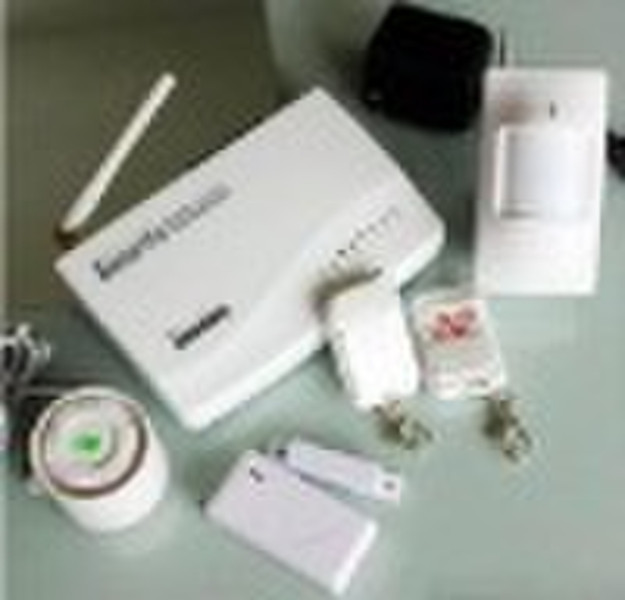 Wireless GSM home alarm system