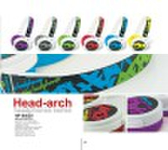 Unique Headset(colorful), stereo headset(3D-ART)