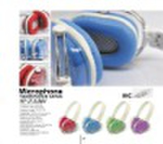 colorful headphone, stereo headphone