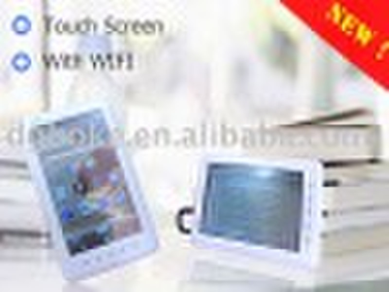 7 inch ebook reader  touch screen with wifi