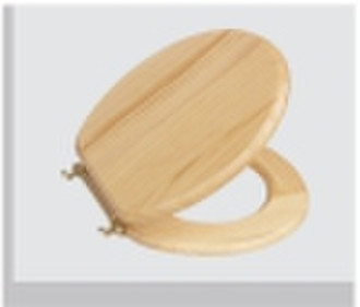 wooden toilet seat