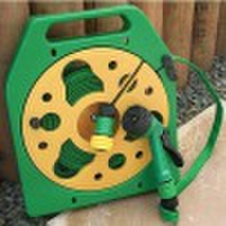 15M Flat Hose With Reel And 7-Dial Funcation Nozzl