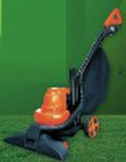 Hand push vacuum blower