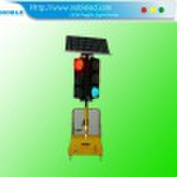 mobile solar traffic light