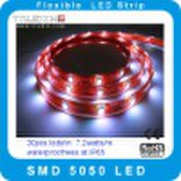 Flexible SMD 5050 LED Strip light 30pcs/m waterpro