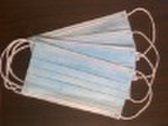 Nonwoven 3ply face mask