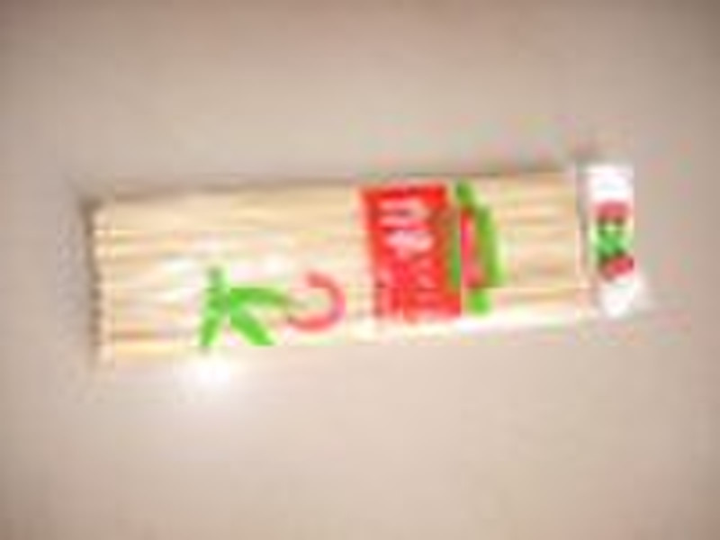 Eco friendly bamboo skewer in polybag