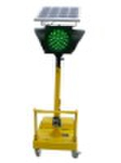 Solar traffic light