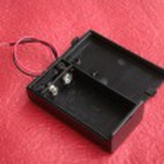 9V battery holder with cover